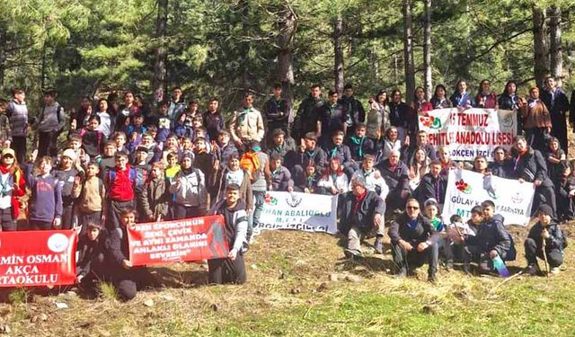 İZCİLER DOĞAYLA BULUŞTU