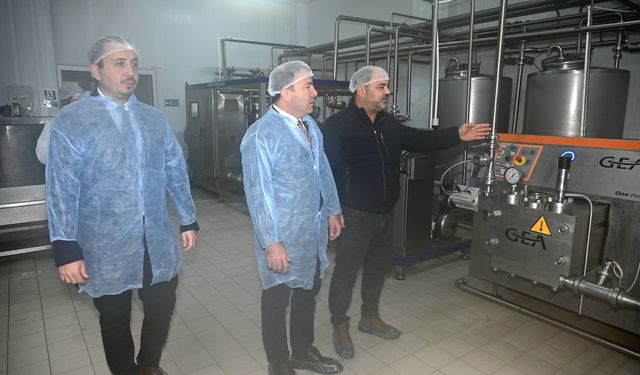 TARIMSAL YATIRIMLAR YERİNDE İNCELENDİ