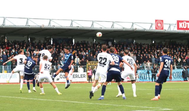 KENDİ KALESİNE ATTI, KÜTAHYA’DAN BOŞ DÖNDÜ