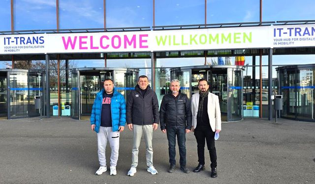 BAŞKAN ÇAVUŞOĞLU, ULUSLARARASI IT-TRANS FUARI’NDA