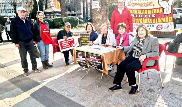 EMEKLİNİN İKRAMİYE İSYANI