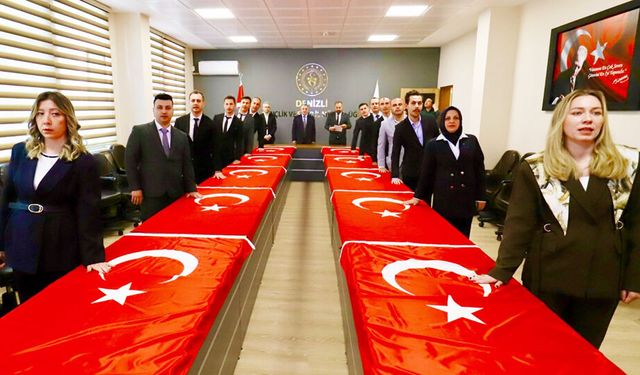 YEMİN EDİP MEMUR OLDULAR