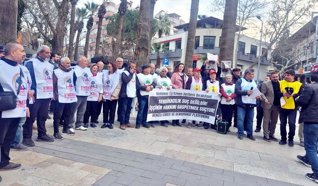 TÜRKMEN’E ÖZGÜRLÜK İSTEDİ