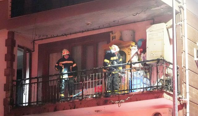 KORKUTAN KOMBİ YANGINI