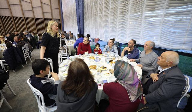 BAŞKAN DOĞAN, GAZİ VE ŞEHİT YAKINLARI İLE İFTARDA BULUŞTU