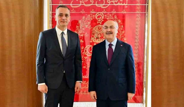 BİK ANTALYA BÖLGE MÜDÜRÜ ULUÇAMLIBEL’DEN VALİ KÖŞGER’E ZİYARET