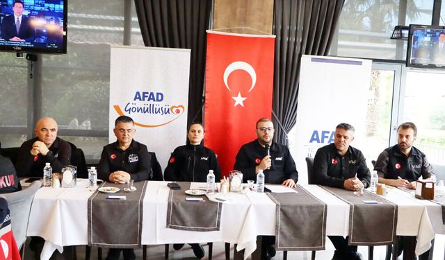 AFET HAZIRLIKLARI MASAYA YATIRILDI