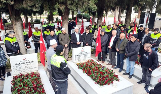 ŞEHİT TEĞMEN DUALARLA ANILDI