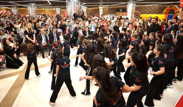 ÇOCUKLAR EĞLENCEYE DOYDU