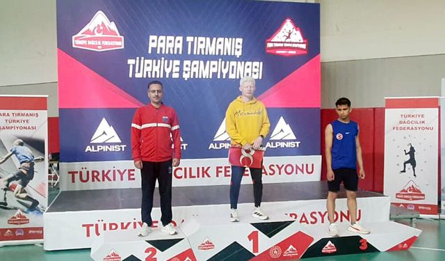 MEHMET KEYSAN TÜRKİYE İKİNCİSİ