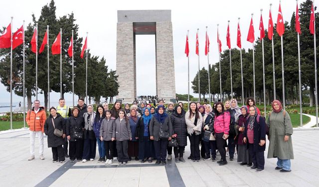 ÇALLI KADINLAR ÇANAKKALE’DE