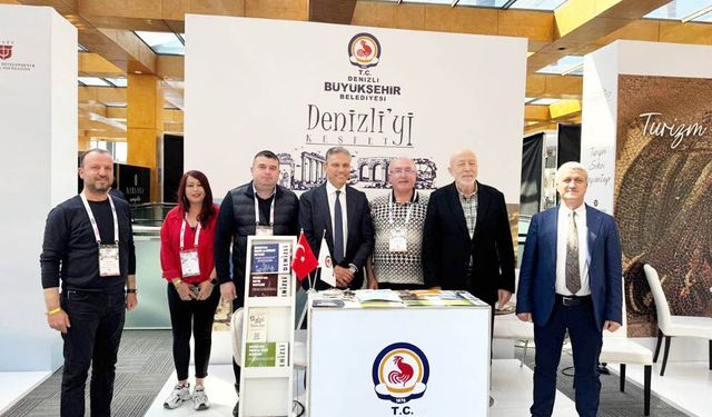 DENİZLİ TURİZMİ ANTALYA’DA SERGİLENDİ