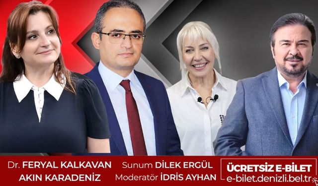 DENİZLİ BÜYÜKŞEHİR BELEDİYESİ’NDEN KONFERANS: GERÇEĞİN PEŞİNDE