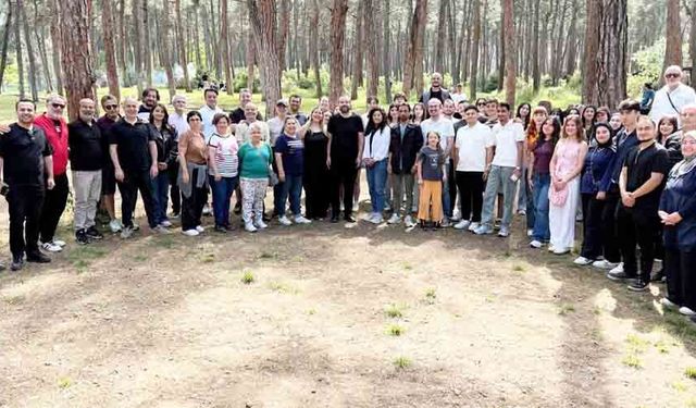 GAZETECİLER PİKNİKTE BULUŞTU