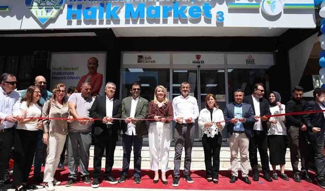 HALK MARKET’E 3. ŞUBE