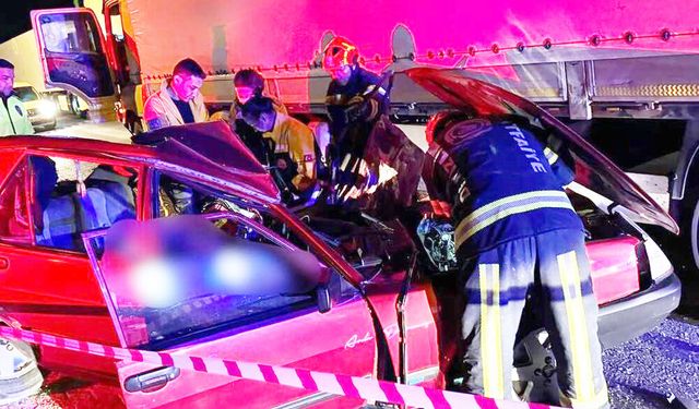 20 YAŞINDAKİ GENÇ HAYATINI KAYBETTİ