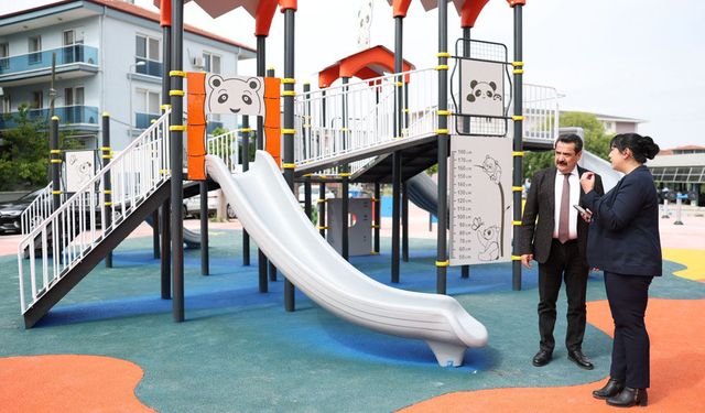 İNCİLİPINAR ENGELSİZ YAŞAM PARKI YÜKSELİYOR