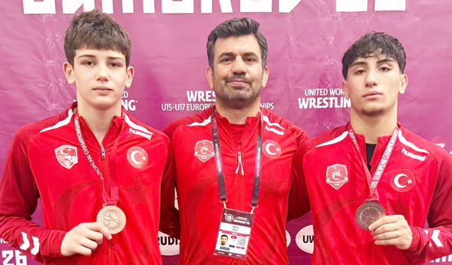 MİNDERDEN AVRUPA ÜÇÜNCÜLÜĞÜ GELDİ