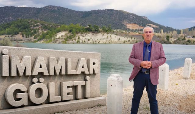 İMAMLAR GÖLETİ DE SUYA DOYDU