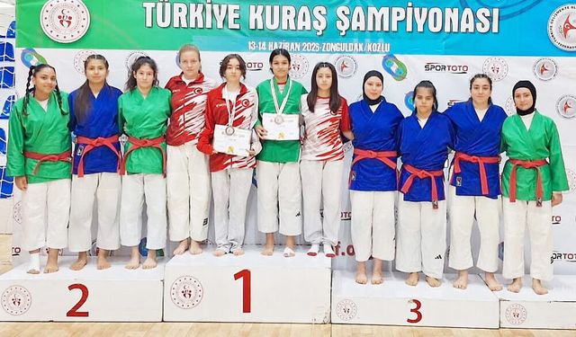 DENİZLİLİ KURAŞÇILARDAN MADALYA YAĞMURU