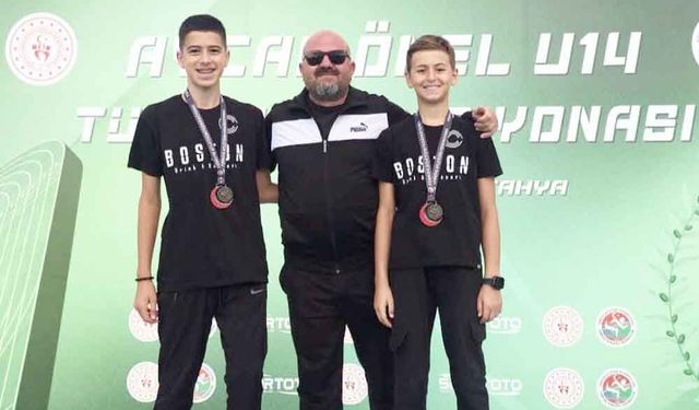 U14 TÜRKİYE ŞAMPİYONASI’NDAN 14 DERECE GELDİ