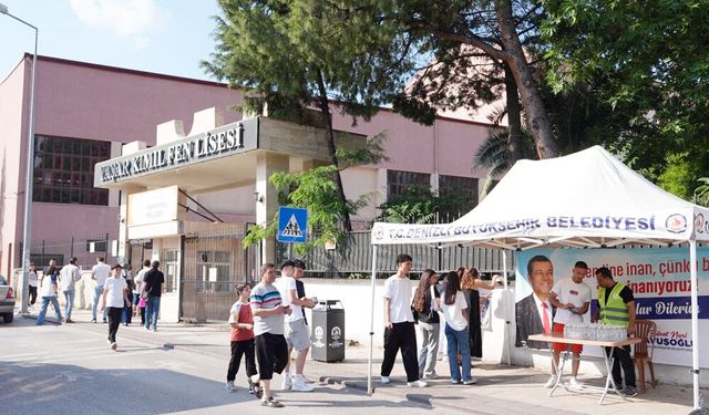 BÜYÜKŞEHİR’DEN LGS ÖĞRENCİLERİNE DESTEK