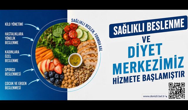 DENİZLİ BÜYÜKŞEHİR’DEN ÜCRETSİZ DİYETİSYEN HİZMETİ