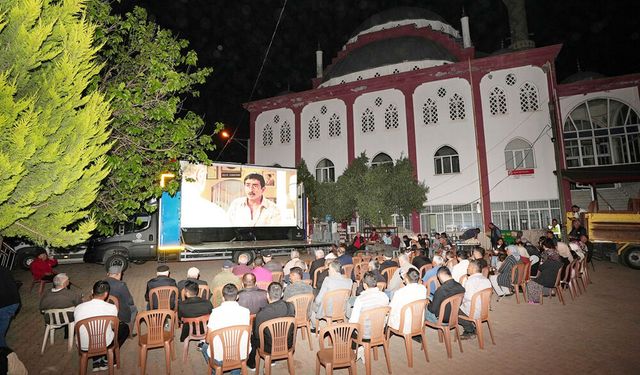 “KÖYÜMDE SİNEMA GÜNLERİ” NOSTALJİ RÜZGARI ESTİRİYOR