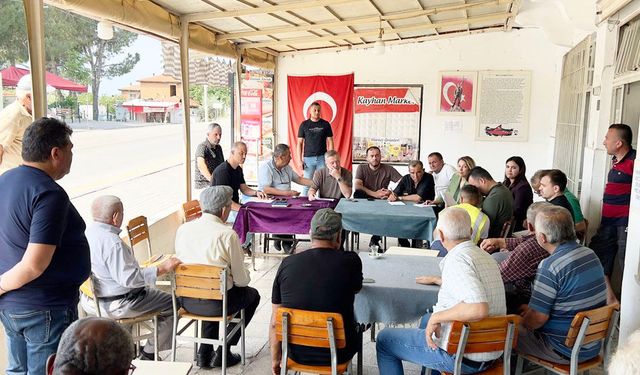 İLÇENİN SORUNLARINA SAHADA ÇÖZÜM ARIYOR