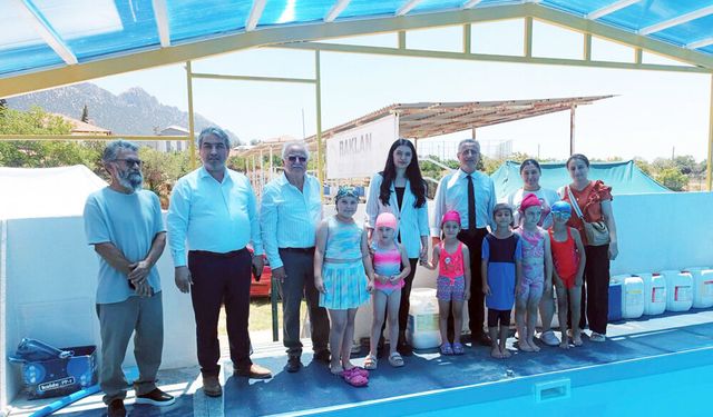 BAKLAN’DA YÜZME KURSLARI BAŞLADI