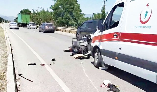 ACIPAYAM’DA KORKUNÇ KAZA
