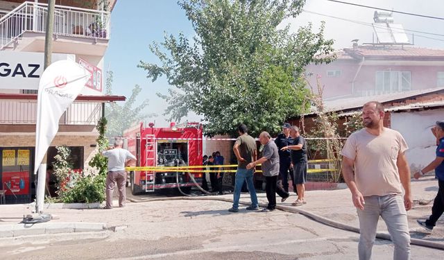 PINARKENT’TE BAHÇE TEMİZLİĞİ İÇİN YAKILAN ATEŞ FACİAYA NEDEN OLDU