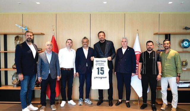 DENİZLİ BASKET’TEN TBF BAŞKANI TÜRKOĞLU’NA ZİYARET