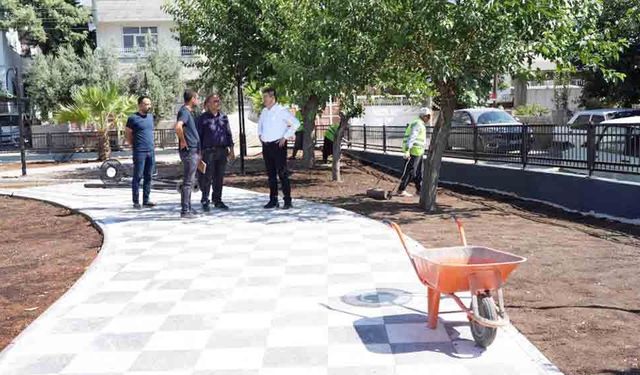 DENİZLİ BÜYÜKŞEHİR’DEN KARAPINAR MAHALLESİ’NE 3 BİN 500 METREKARELİK YENİ YAŞAM ALANI