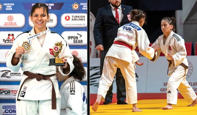 JUDODA DENİZLİ DAMGASI
