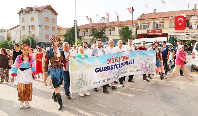 GURBETÇİLER ŞENLİK YAPTI