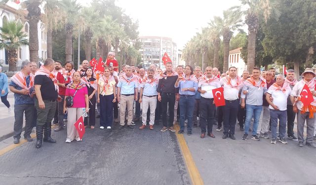 KINALI KOÇLAR BULVARA ÇIKTI