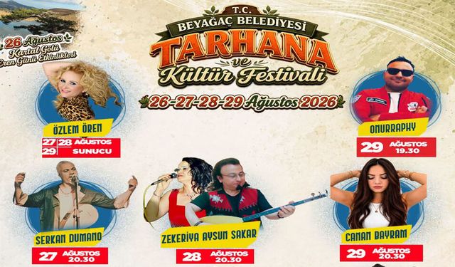 BEYAĞAÇ’TA TARHANA FESTİVALİ