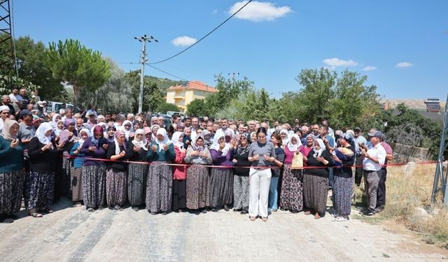 GÖMCE-İMRALLI YOLU TAMAMLANDI