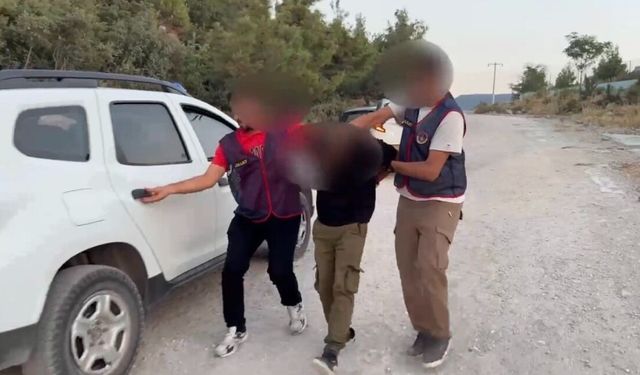 SİLAHLA KIZ KAÇIRDI ORMANDA YAKALANDI