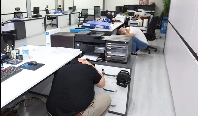 DENİZLİ OSB’DE TATBİKAT