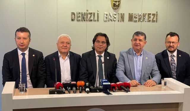 YENİ PARTİ KURMAYLARI DENİZLİ’DE NABIZ YOKLADI, İKTİDARA ÇAĞRI YAPTI: HEMEN ERKEN SEÇİM