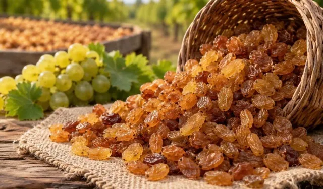 KURU ÜZÜM FİYATI BELİRLENDİ