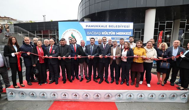 BAĞBAŞI KÜLTÜR MERKEZİ AÇILDI