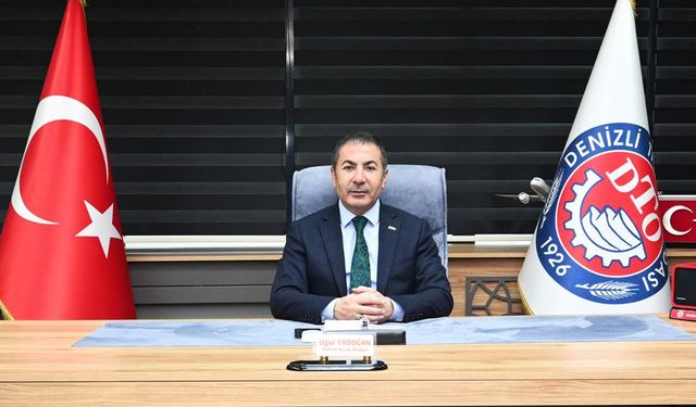 DENİZLİ TİCARET ODASI BAŞKANI UĞUR ERDOĞAN’DAN CUMHURİYET BAYRAMI KUTLAMASI