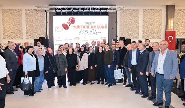 BAŞKAN ÇAVUŞOĞLU’DAN MUHTARLARLA BİRLİK VE DAYANIŞMA BULUŞMASI