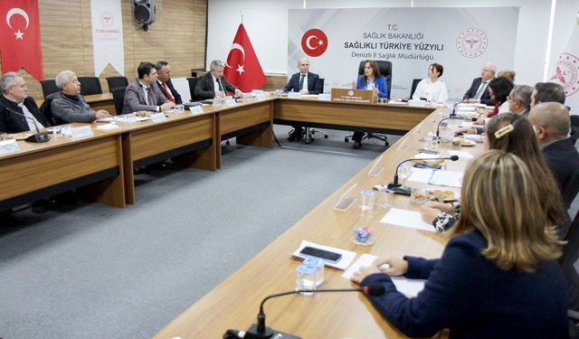 DENİZLİ’NİN SAĞLIĞI MASAYA YATIRILDI
