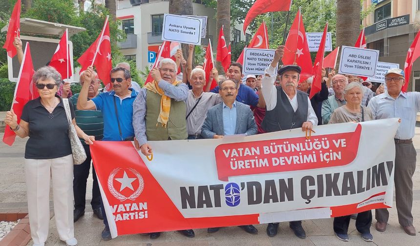 VATAN PARTİSİ’NDEN NATO TATBİKATINA TEPKİ