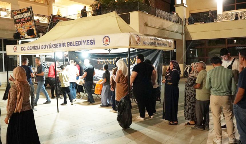 BÜYÜKŞEHİR’DEN MEVLİD KANDİLİ’NDE LOKMA HAYRI