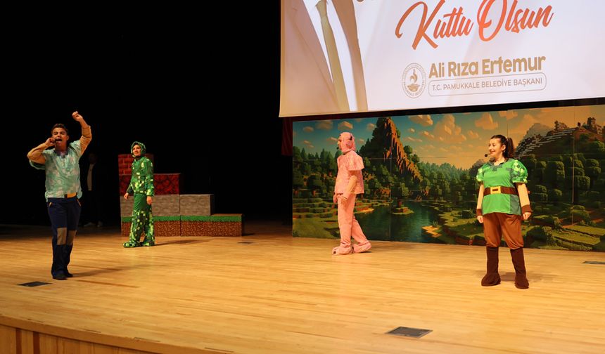 ÇOCUKLAR EĞLENCEYE DOYDU